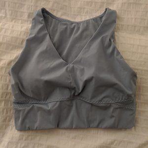 Athleta Crop Bra XS Light Blue